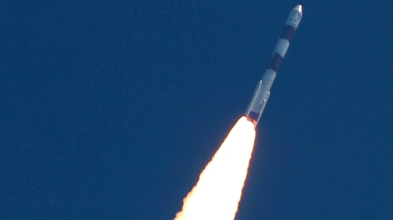 On February 28, ISRO successfully launched the 637-kg Brazilian satellite Amazonia-1 on board PSLV-C51 rocket from Sriharikota spaceport.(PTI Photo)