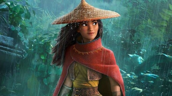 Raya and the Last Dragon movie review: Raya, voiced by Kelly Marie Tran, in a still from the new Disney film.