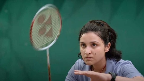 Parineeti Chopra as Saina Nehwal. 