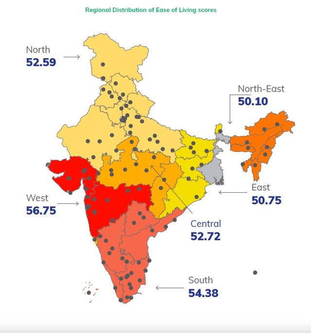 Essentially, the EoLI report aims to measure the well-being of Indian citizens in 111 cities, across the pillars of Quality of Life, Economic-ability, and Sustainability, with 49 indicators under 14 categories, the report noted.