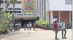 Students at St. Andrew’s College of Arts, Science and Commerce, Mumbai - PUNEET CHANDHOK/HT PHOTO Students at St. Andrew’s College of Arts, Science and Commerce, Mumbai - PUNEET CHANDHOK/HT PHOTO