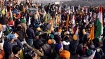 The first edition was printed on December 18 and since then the circulation has grown from 2,000 to 7,000 copies, and the newsletter is distributed across the three protest sites at Singhu, Tikri, and Ghazipur.(ANI Photo) The first edition was printed on December 18 and since then the circulation has grown from 2,000 to 7,000 copies, and the newsletter is distributed across the three protest sites at Singhu, Tikri, and Ghazipur.(ANI Photo)