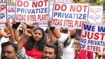 A protest scene in Andhra Pradesh. A protest scene in Andhra Pradesh.