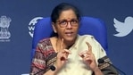 Union Finance Minister Nirmala Sitharaman added that the minimum threshold for initiating IBC proceedings has already been raised from <span class='webrupee'>₹</span>1 lakh to <span class='webrupee'>₹</span>1 crore, which largely insulates MSMEs.(ANI file photo)