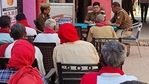 Police officials have created a list of village watchmen and noted down their mobile numbers.(HT photo) Police officials have created a list of village watchmen and noted down their mobile numbers.(HT photo)