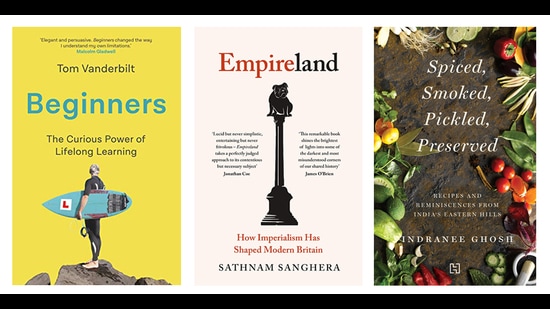 Books on food nostalgia, the uses and excitement of lifelong learning, and colonialism feature on the list of recommended reads this week. (HT Team) Books on food nostalgia, the uses and excitement of lifelong learning, and colonialism feature on the list of recommended reads this week. (HT Team)