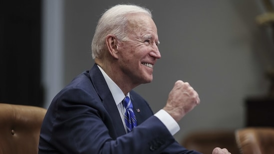 The Biden administration has so far appointed more than 55 Indian-Americans to key administrative position.(Bloomberg File Photo )