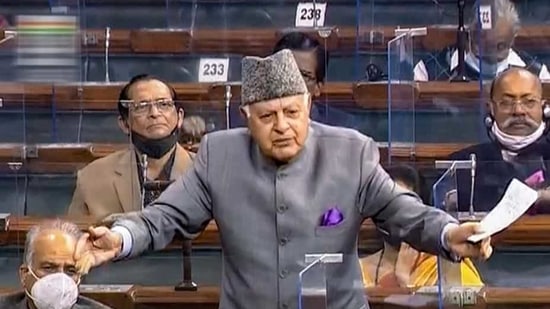 Jammu and Kashmir National Conference leader Farooq Abdullah. (PTI) Jammu and Kashmir National Conference leader Farooq Abdullah. (PTI)