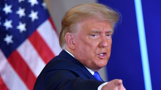 Former US president Donald Trump will be allowed back on YouTube but only when the threat of his inciting violence abates.(AFP) Former US president Donald Trump will be allowed back on YouTube but only when the threat of his inciting violence abates.(AFP)