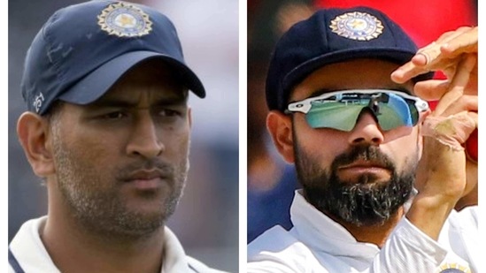 MS Dhoni and Virat Kohli.(PTI (File)) MS Dhoni and Virat Kohli.(PTI (File))