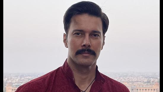 Actor Rajniesh Duggall is currently shooting for OTT series ‘Inspector Anivash’ in Lucknow. (HT Photo)