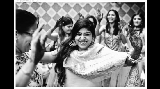 This pre-wedding celebration in Mumbai is one of many moments that capture contemporary Sindhi life in India. The community that moved to India from Pakistan after Partition has spoken of horrors and resilience. (IMAGE COURTESY RITESH UTTAMCHANDANI) This pre-wedding celebration in Mumbai is one of many moments that capture contemporary Sindhi life in India. The community that moved to India from Pakistan after Partition has spoken of horrors and resilience. (IMAGE COURTESY RITESH UTTAMCHANDANI)