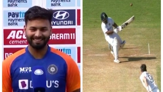 Rishabh Pant talks about his reverse sweep off James Anderson