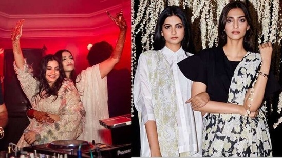Sonam Kapoor has shared many pictures to wish sister Rhea Kapoor on her birthday. Sonam Kapoor has shared many pictures to wish sister Rhea Kapoor on her birthday.