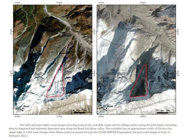 “The interplay between natural hazards with human settlements and infrastructure is an important aspect, which can significantly escalate the impacts of event like the Chamoli flood,” ICIMOD said in its analysis. “The interplay between natural hazards with human settlements and infrastructure is an important aspect, which can significantly escalate the impacts of event like the Chamoli flood,” ICIMOD said in its analysis.