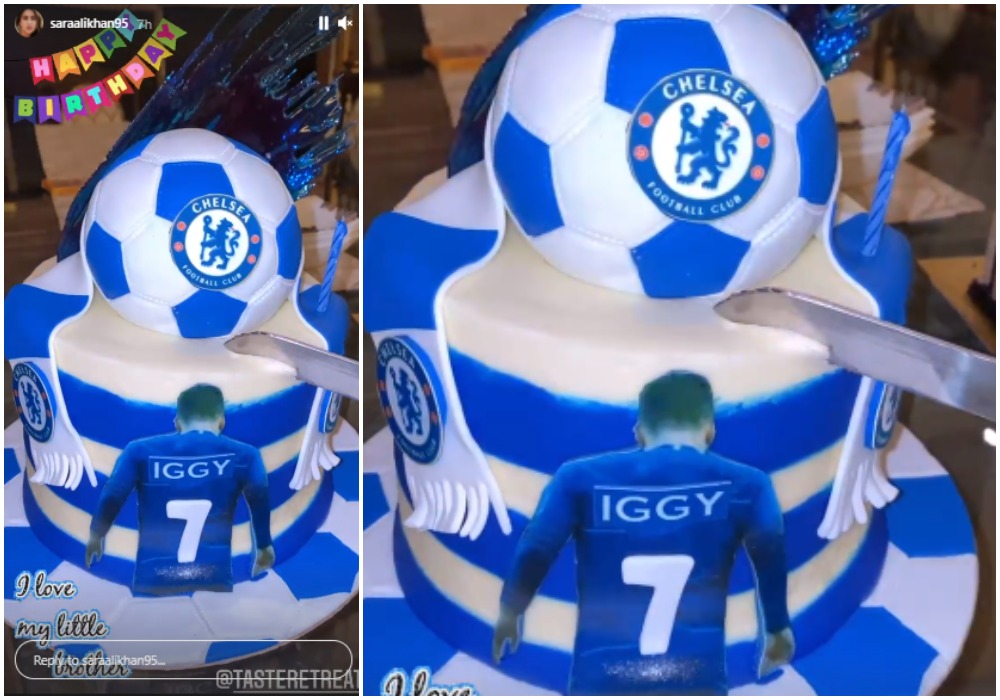 Ibrahim's birthday cake. Ibrahim's birthday cake.