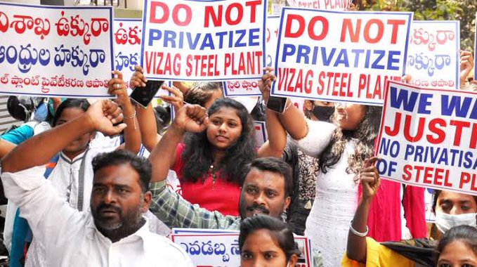 A protest scene in Andhra Pradesh. A protest scene in Andhra Pradesh.