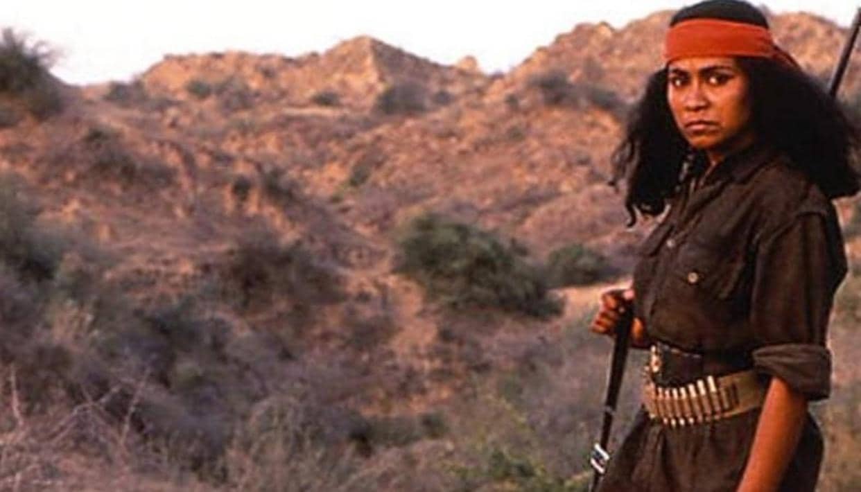Seema Biswas in her award-winning turn as Phoolan Devi, in Bandit Queen. Seema Biswas in her award-winning turn as Phoolan Devi, in Bandit Queen.