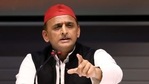 Samajwadi Party national president Akhilesh Yadav addresses a press conference.(ANI) Samajwadi Party national president Akhilesh Yadav addresses a press conference.(ANI)