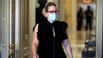 Senator Kyrsten Sinema, a Democrat from Arizona, walks through the US Capitol in Washington, DC, US.(Bloomberg) Senator Kyrsten Sinema, a Democrat from Arizona, walks through the US Capitol in Washington, DC, US.(Bloomberg)