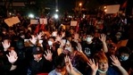 Anti-government protesters gesture, outside the Criminal court during a protest in Bangkok, Thailand.(AP) Anti-government protesters gesture, outside the Criminal court during a protest in Bangkok, Thailand.(AP)