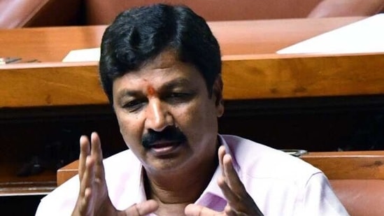 Former Karnataka Water Resources Minister Ramesh Jarkiholi wo resigned on Wednesday over allegations of sexual exploitation. Former Karnataka Water Resources Minister Ramesh Jarkiholi wo resigned on Wednesday over allegations of sexual exploitation.