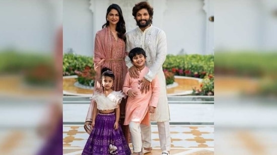 The actor married his wife on March 6, 2011, and they have two children together.(Instagram/ alluarjunonline)
