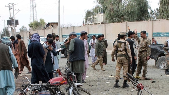 No one yet has claimed responsibility for the attack, including the Taliban. (Representational image)(AP) No one yet has claimed responsibility for the attack, including the Taliban. (Representational image)(AP)