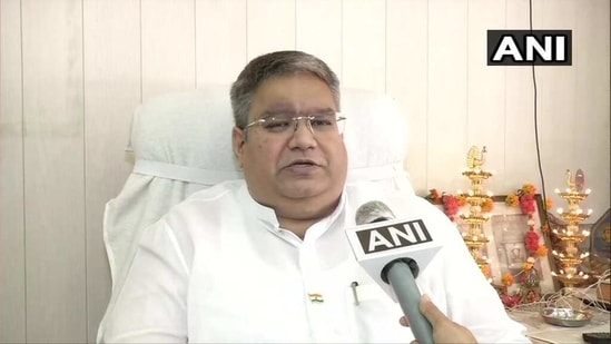 Dinesh Bajaj also said that if BJP allows him to contest elections he will do everything possible to win. (ANI/Twitter) Dinesh Bajaj also said that if BJP allows him to contest elections he will do everything possible to win. (ANI/Twitter)