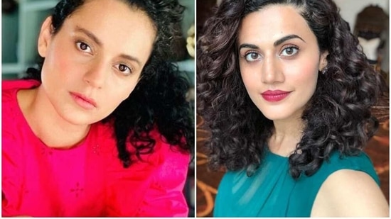 Kangana Ranaut made no delay is responding to Taapsee Pannu's latest tweet on the I-T raid on her property.