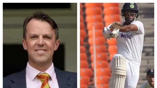 Graeme Swann and Washington Sundar. Graeme Swann and Washington Sundar.