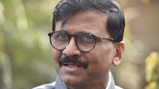 Shiv Sena Rajya Sabha MP Sanjay Raut. (HT File Photo)