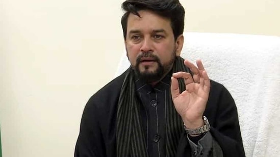 Anurag Thakur said the government welcomes innovation and new technology, but with caution, so that citizens get due protection and national security is ensured.(ANI) Anurag Thakur said the government welcomes innovation and new technology, but with caution, so that citizens get due protection and national security is ensured.(ANI)