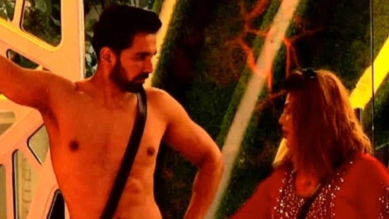 Abhinav Shukla felt that Rakhi Sawant crossed a line when she pulled at the drawstring of his shorts.