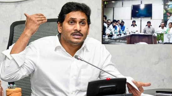 File photo: Andhra Pradesh chief minister YS Jagan Mohan Reddy..(PTI) File photo: Andhra Pradesh chief minister YS Jagan Mohan Reddy..(PTI)