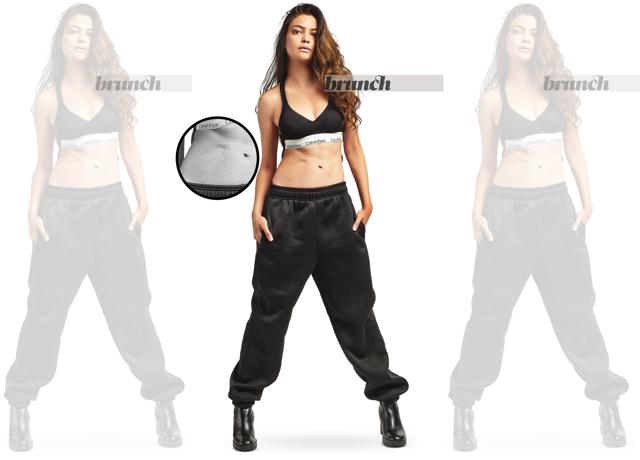 Devica says that the more we chase perfection, the further we get from celebrating our real beauty; Bralette, Calvin Klein; track pants, Zara; boots, Mango (Shivamm Paathak) Devica says that the more we chase perfection, the further we get from celebrating our real beauty; Bralette, Calvin Klein; track pants, Zara; boots, Mango (Shivamm Paathak)
