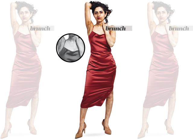 In her teens, Manisha hated wearing make-up because she thought, ‘what’s the point?’; Dress, Forever New; heels, Bata (Shivamm Paathak) In her teens, Manisha hated wearing make-up because she thought, ‘what’s the point?’; Dress, Forever New; heels, Bata (Shivamm Paathak)