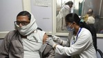 A health worker vaccinates a man against coronavrus disease (Covid-19), at District Hospital, Sector 30, in Noida on March 5. India vaccinated its highest number of people on a single day so far, on March 5 when nearly 1.5 million people were inoculated against Covid-19, HT reported. A health worker vaccinates a man against coronavrus disease (Covid-19), at District Hospital, Sector 30, in Noida on March 5. India vaccinated its highest number of people on a single day so far, on March 5 when nearly 1.5 million people were inoculated against Covid-19, HT reported.