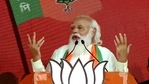 Prime Minister Narendra Modi address at a public rally at Brigade Parade Ground in Kolkata. (ANI Photo) Prime Minister Narendra Modi address at a public rally at Brigade Parade Ground in Kolkata. (ANI Photo)