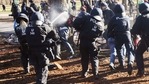 As demonstrators gathered in different parts of the city, the police used tear gas to stop their advancement. (Representative image)(AFP) As demonstrators gathered in different parts of the city, the police used tear gas to stop their advancement. (Representative image)(AFP)