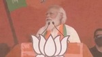 Prime Minister Narendra Modi addressed a rally in Kolkata on Sunday for the upcoming West Bengal Assembly election 2021.(ANI Photo)