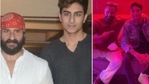 Ibrahim Ali Khan with his dad Saif Ali Khan. Ibrahim Ali Khan with his dad Saif Ali Khan.