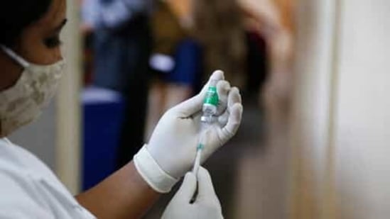 The government also gave a nod to private vaccination centres where people can get the jab at a set price.(AP) The government also gave a nod to private vaccination centres where people can get the jab at a set price.(AP)