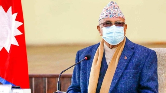 After getting the vaccine, Oli asked all senior citizens in the country to get the vaccine jabs, saying they are safe with no side-effects.(HT File Photo)