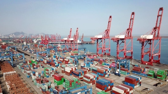 "Strong import growth also reflected a "normalisation of consumer spending" in China, he told AFP, after a severe slump due to lockdowns. Analysts have warned the demand boom for protective equipment supporting Chinese exports could fade as pandemic controls improve globally, although this may not happen too soon.(AFP) "Strong import growth also reflected a "normalisation of consumer spending" in China, he told AFP, after a severe slump due to lockdowns. Analysts have warned the demand boom for protective equipment supporting Chinese exports could fade as pandemic controls improve globally, although this may not happen too soon.(AFP)