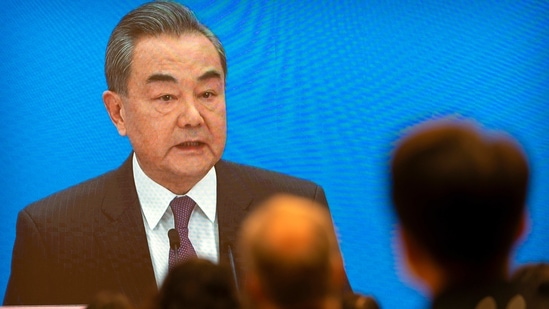 "No matter how the situation in Myanmar changes, China's determination to promote China-Myanmar relations will not waver," Wang Yi said. In picture - Wang Yi speaks during a remote video press conference.(AP) "No matter how the situation in Myanmar changes, China's determination to promote China-Myanmar relations will not waver," Wang Yi said. In picture - Wang Yi speaks during a remote video press conference.(AP)