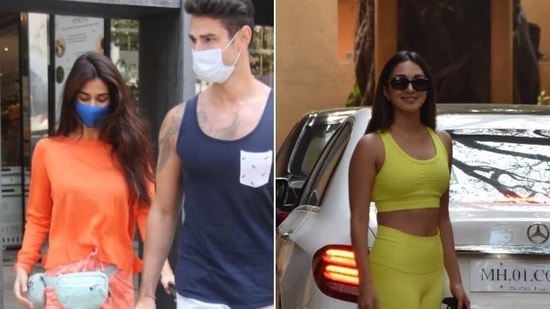 Bollywood divas have lately been snapped wearing a lot of athleisure looks during their casual day outs. However, Disha Patani and Kiara Advani have taken things up a notch by wearing fun monotone comfy outfits and giving it a summery twist.(Varinder Chawla)