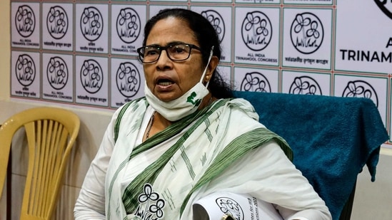 Mamata Banerjee had said last week that the TMC has received support from the JMM and the Nationalist Congress Party for the assembly polls.(AP) Mamata Banerjee had said last week that the TMC has received support from the JMM and the Nationalist Congress Party for the assembly polls.(AP)