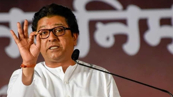 The application, which was submitted in Kranti Chowk police station, seeks that Raj Thackeray be charged under relevant provisions of Epidemic Diseases Act.(HT Photo)