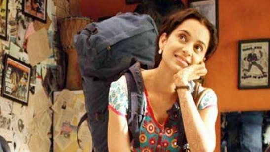 Kangana Ranaut played the lead role in Queen.